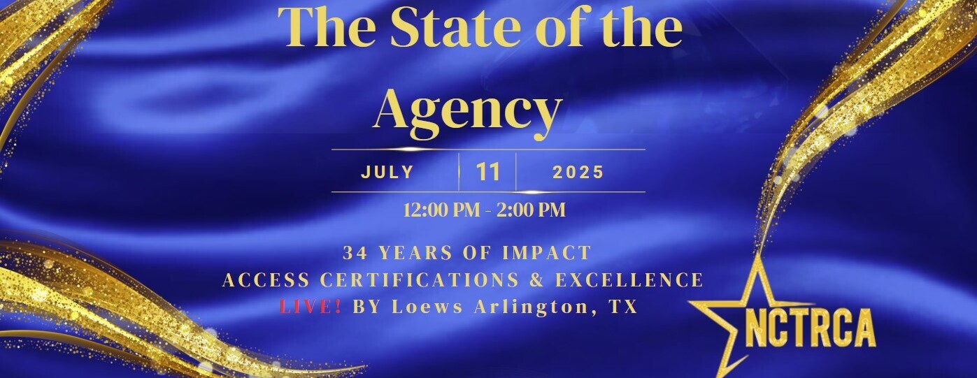 NCTRCA 2025 State of the Agency Sponsorship Opportunities
